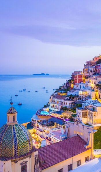 Evening in Positano