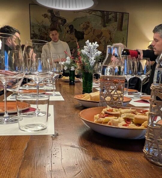 Antinori winery farmstead private tasting