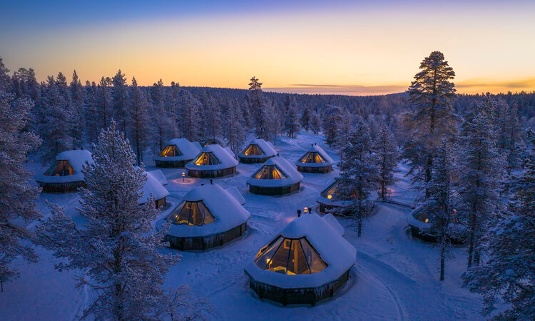 The best hotels for a festive Lapland break