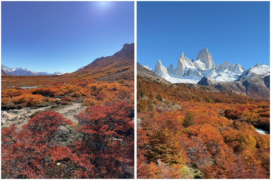Autumn in El Chaltén, Patagonia, Argentina