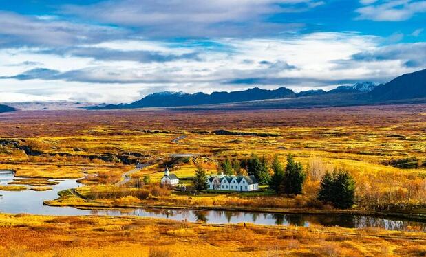 Autumn in Thingvellir National Park, Iceland
