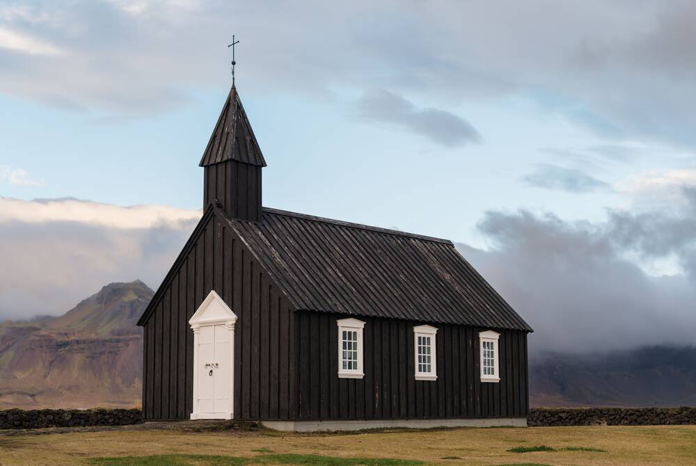 Búðakirkja, Snaefellsnes Peninsula Búðakirkja, Snaefellsnes Peninsula