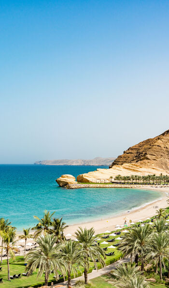 Beach east of Muscat