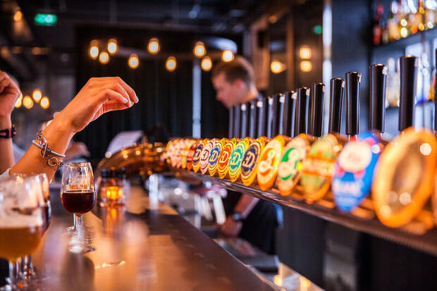 E.C. Dahls Brewery in Trondheim, Norway