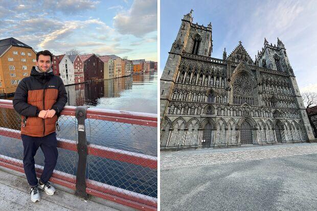 Charlie in Trondheim Best Served Scandinavia specialist Charlie Pritchard in Trondheim, Norway