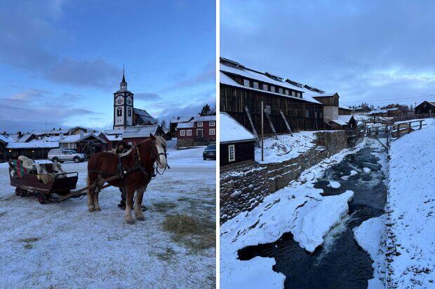 Snowy Røros Snøwy scenes in Røros, Norway