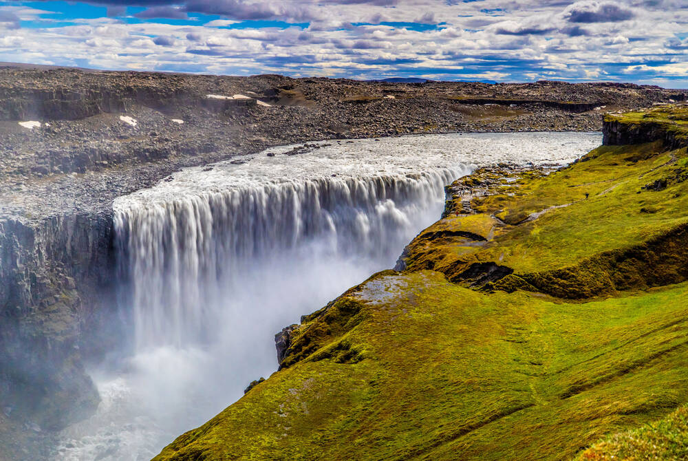 Dettifoss waterfall, Diamond Circle Dettifoss waterfall, Diamond Circle