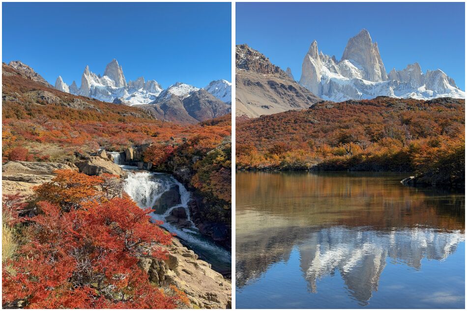 Autumn colours of El Chaltén, Patagonia, Argentina Autumn colours of El Chaltén, Patagonia, Argentina