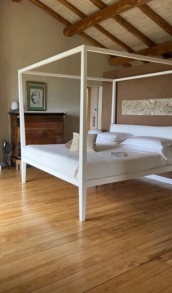 Eva's room at Monaci delle Terre Nere