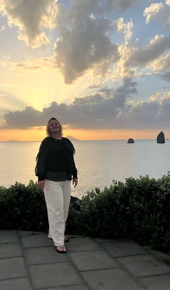 Sunset at the Therasia