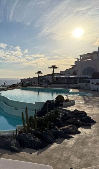Pool at Therasia