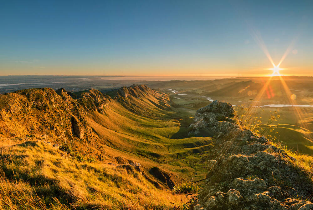 Te Mata Peak, Napier, New Zealand