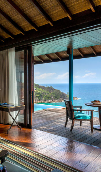 Hilltop ocean-view villa