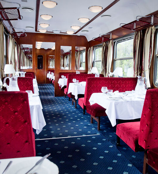Restaurant Car, Golden Eagle Danube Express