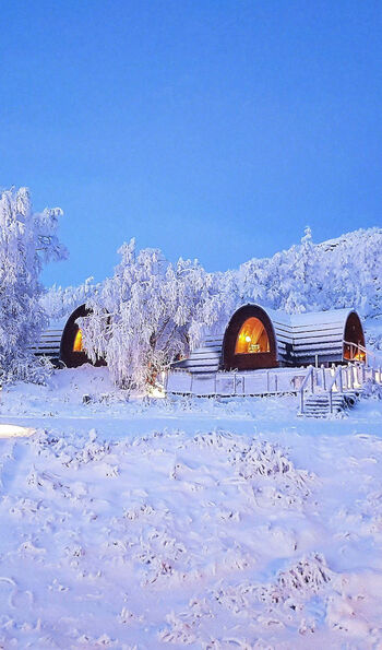 Gamme cabin, Snow Resort Kirkenes