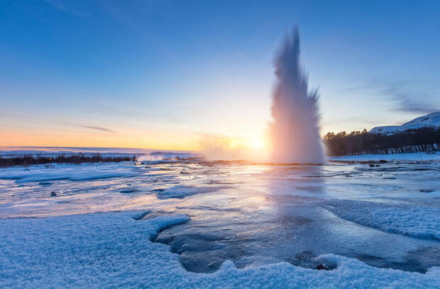Geysir Geothermal Area, Golden Circle, Iceland