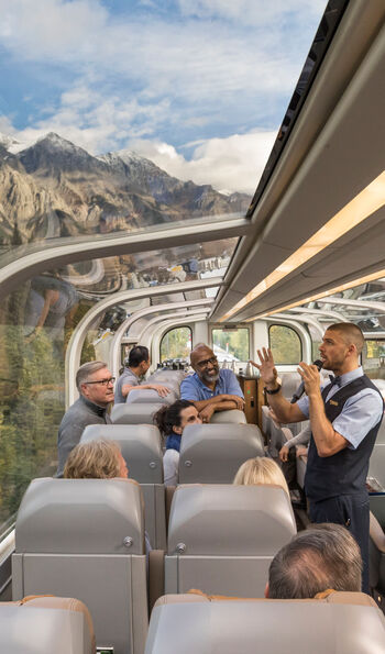 GoldLeaf Service aboard Rocky Mountaineer