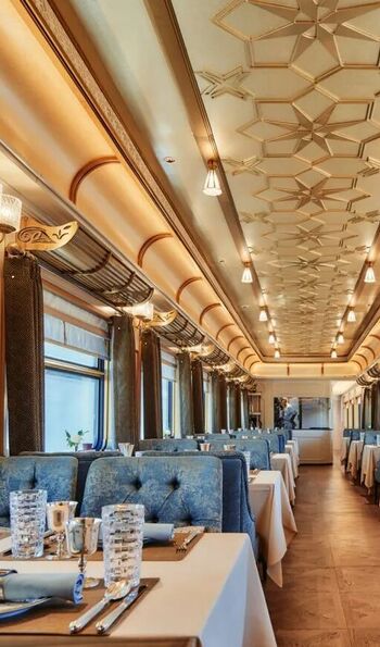 Dining Car, Golden Eagle Silk Road Express