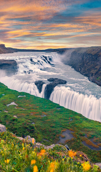 Gullfoss waterfall