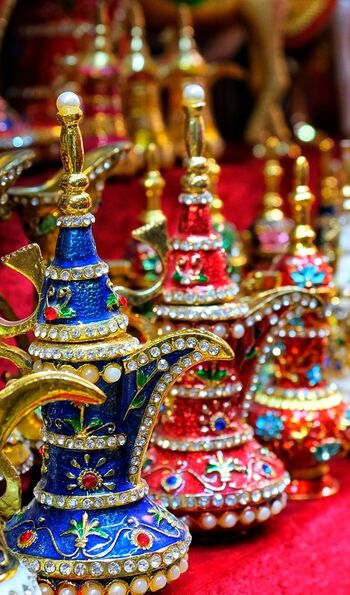 Handicrafts market in Muscat