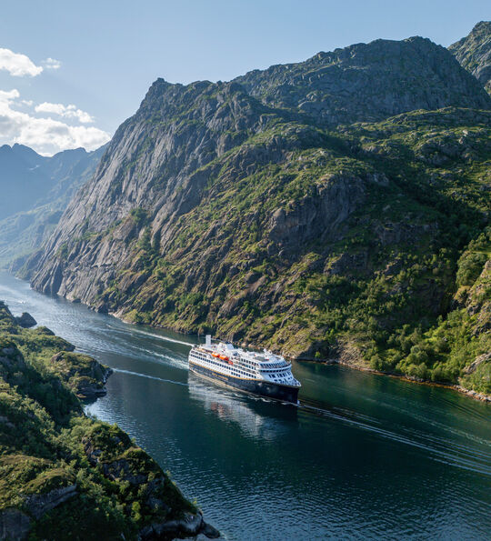 Havila Voyages in Trollfjord