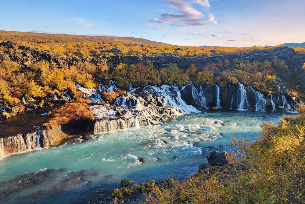 Hraunfossar, Silver Circle Hraunfossar, Silver Circle