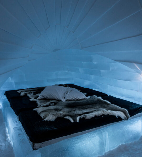 ICEHOTEL 36 | Art Suite | Spaghettification | Photo by Asaf Kliger