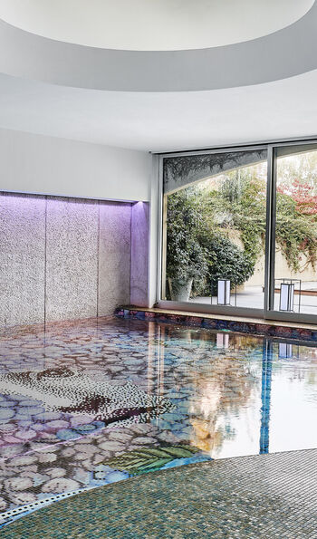 Indoor pool, L'Albereta