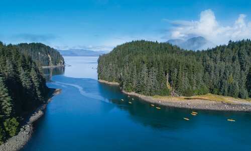 Kayaking in Alaska's Inian Islands with Seabourn