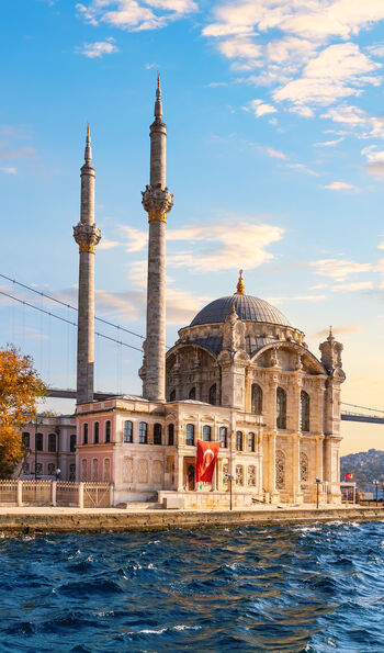 View from the Bosphorus, Istanbul, Turkey