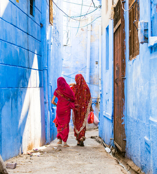 The blue city of jodhpur