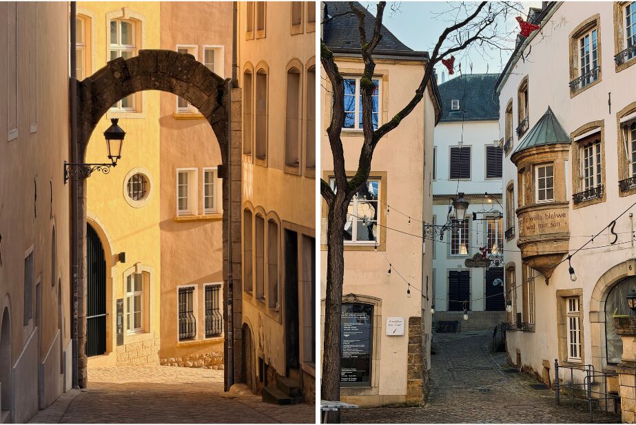 Ville Haute, the Upper Town of Luxembourg City