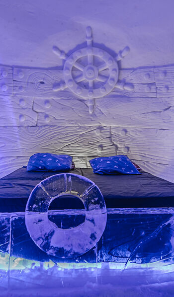 Ice room, Snow Resort Kirkenes
