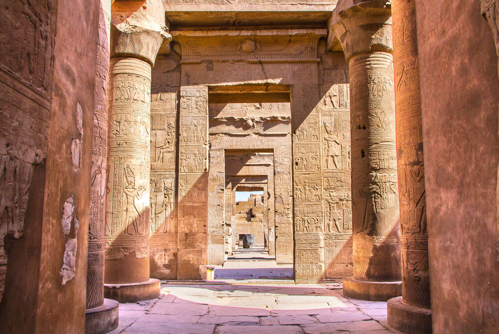 Kom Ombo temple ruins, Egypt