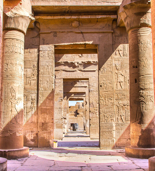 Kom Ombo temple ruins, Egypt