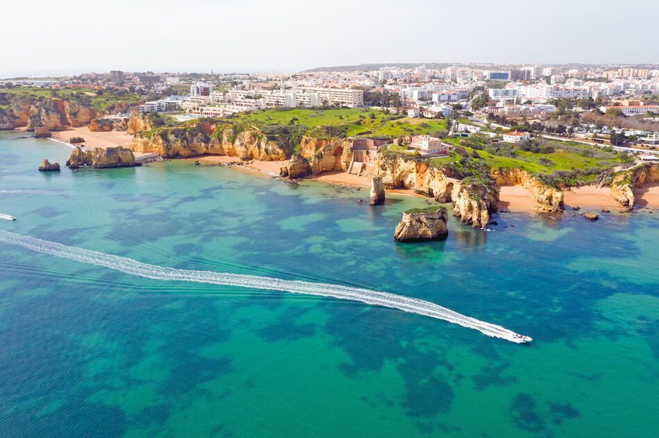 Lagos coastline, Algarve, Portugal