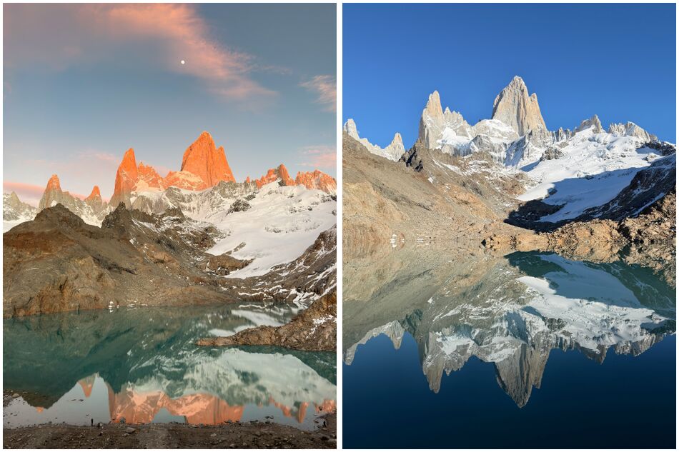 Laguna de los Tres near El Chaltén, Patagonia, Argentina