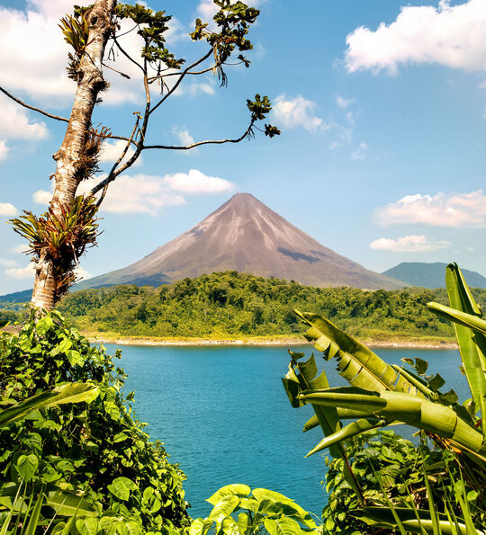 Lake Arenal and Arenal Volcano
