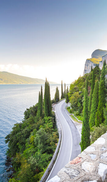 Coastal roads on the lakes make for stunning self-drives