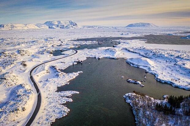 Lake Myvatn, North Iceland