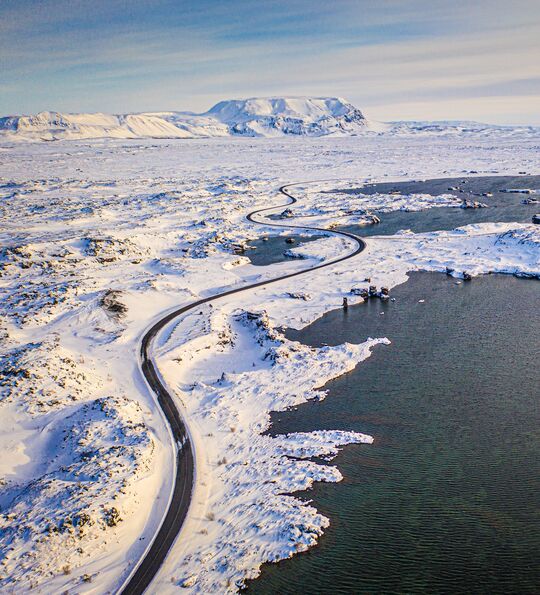 Lake M&yacute;vatn region, North Iceland (Credit: Visit North Iceland)