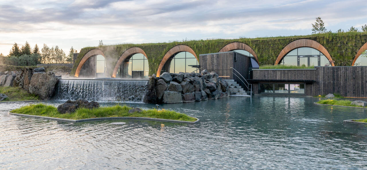 Laugaras Lagoon, Iceland
