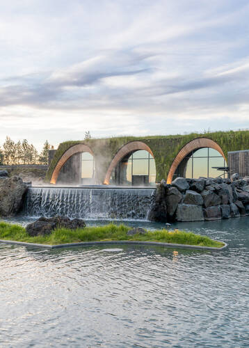 Laugaras Lagoon, Iceland