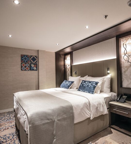 Cabin on board MS Andorinha