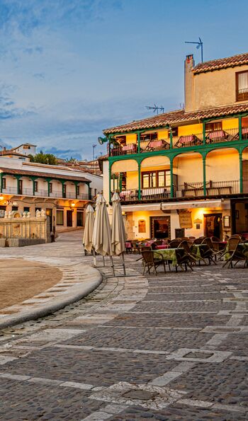 Medieval square in Madrid