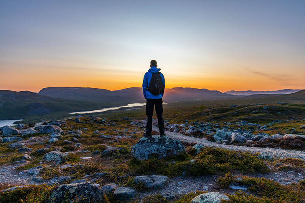 Midnight Sun, Finnish Lapland