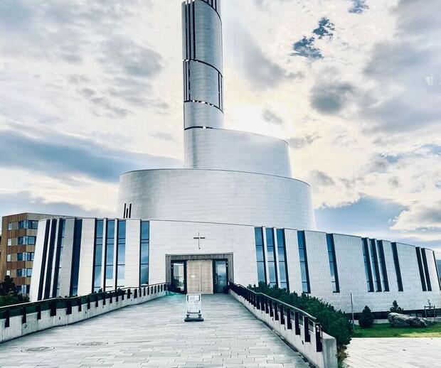 Northern Lights Cathedral in Alta, Norway