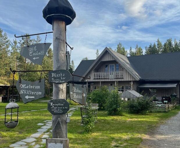 Trasti & Trine lodge near Alta, Norway