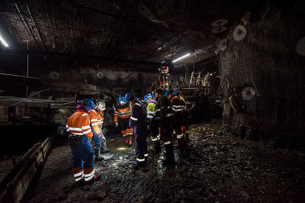 Inside a historic coal mine in Svalbard