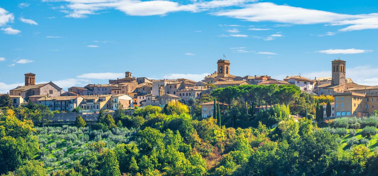 Montefalco, famous for Sagrantino wine